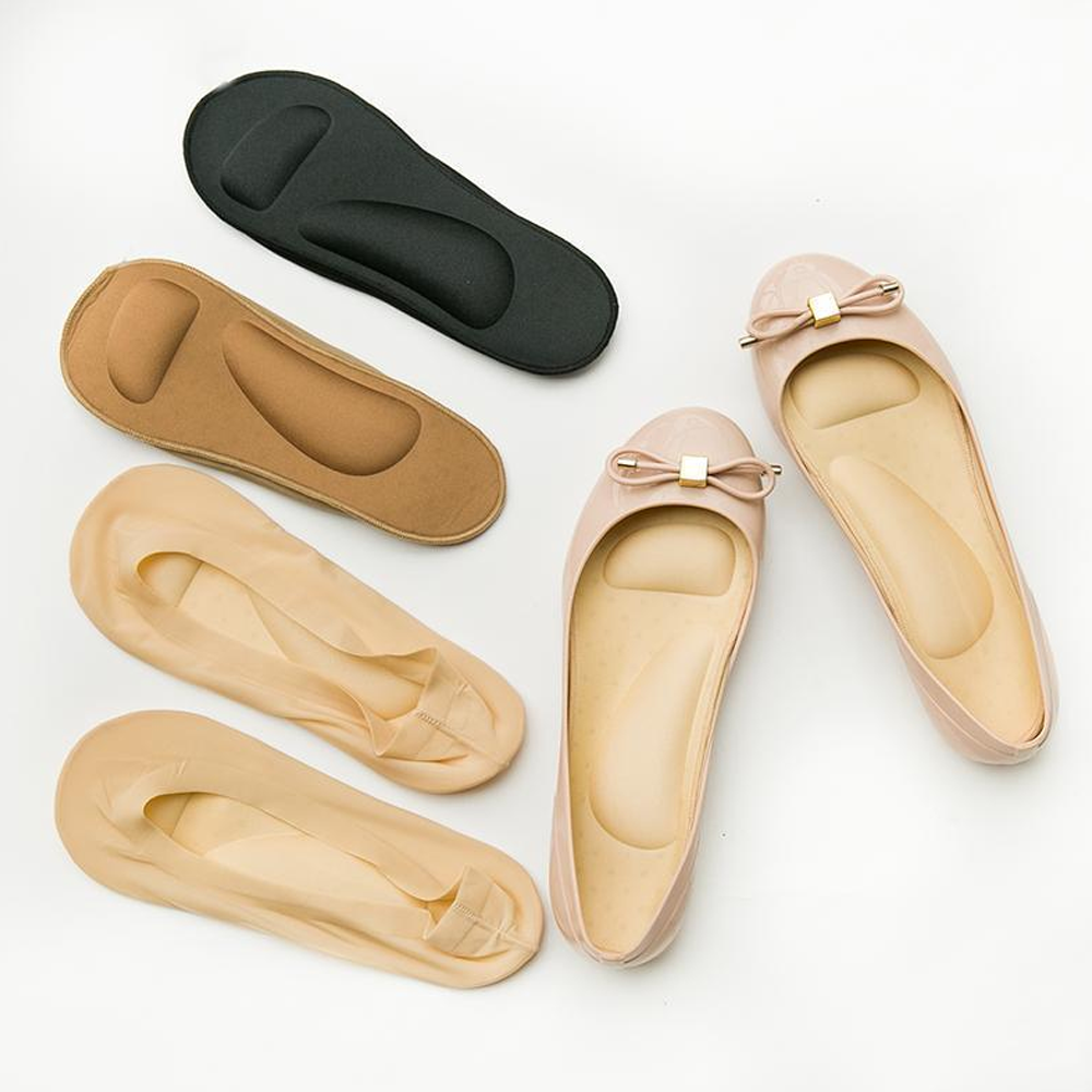 Padded No Show Socks Liner