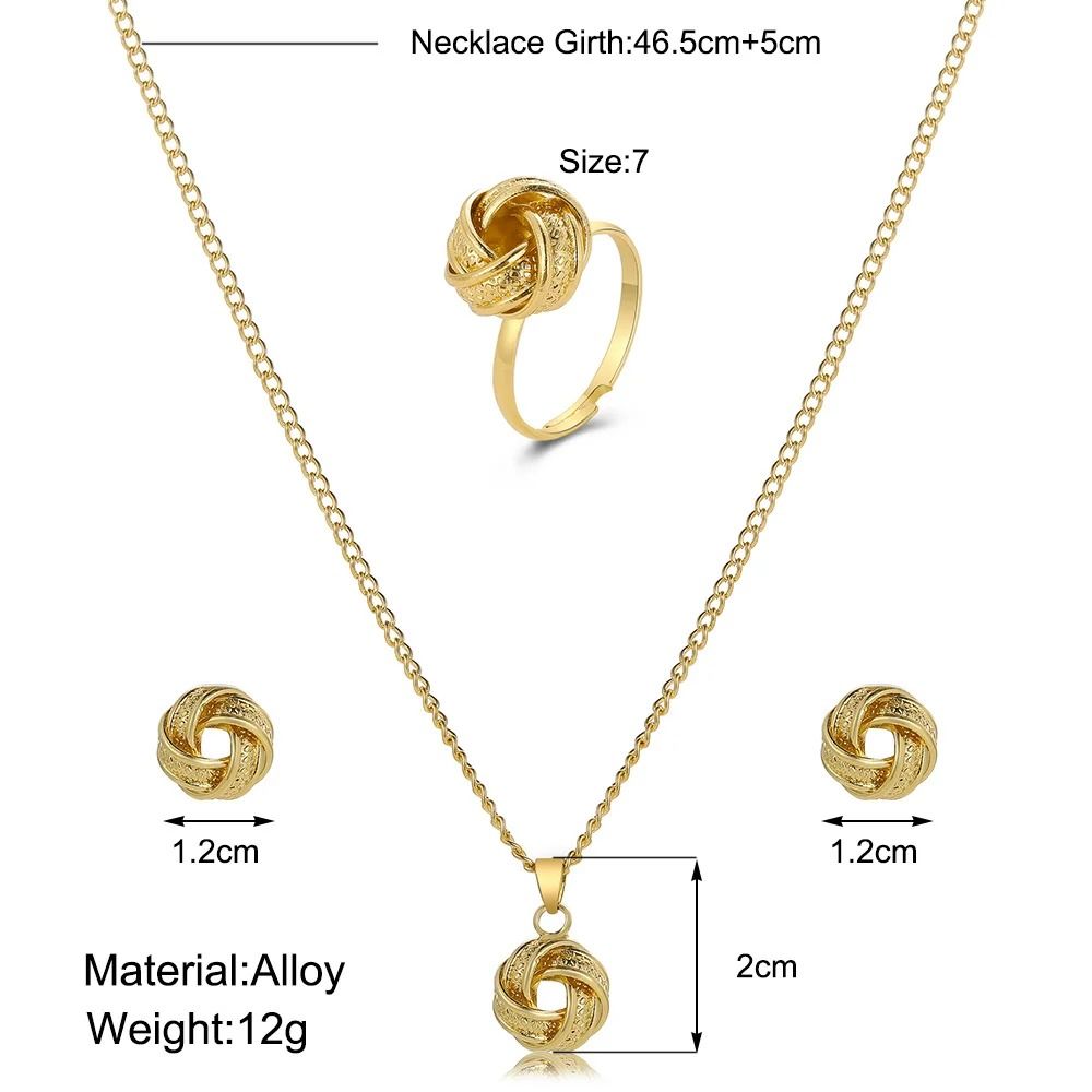 Twist Knot Jewelry Set