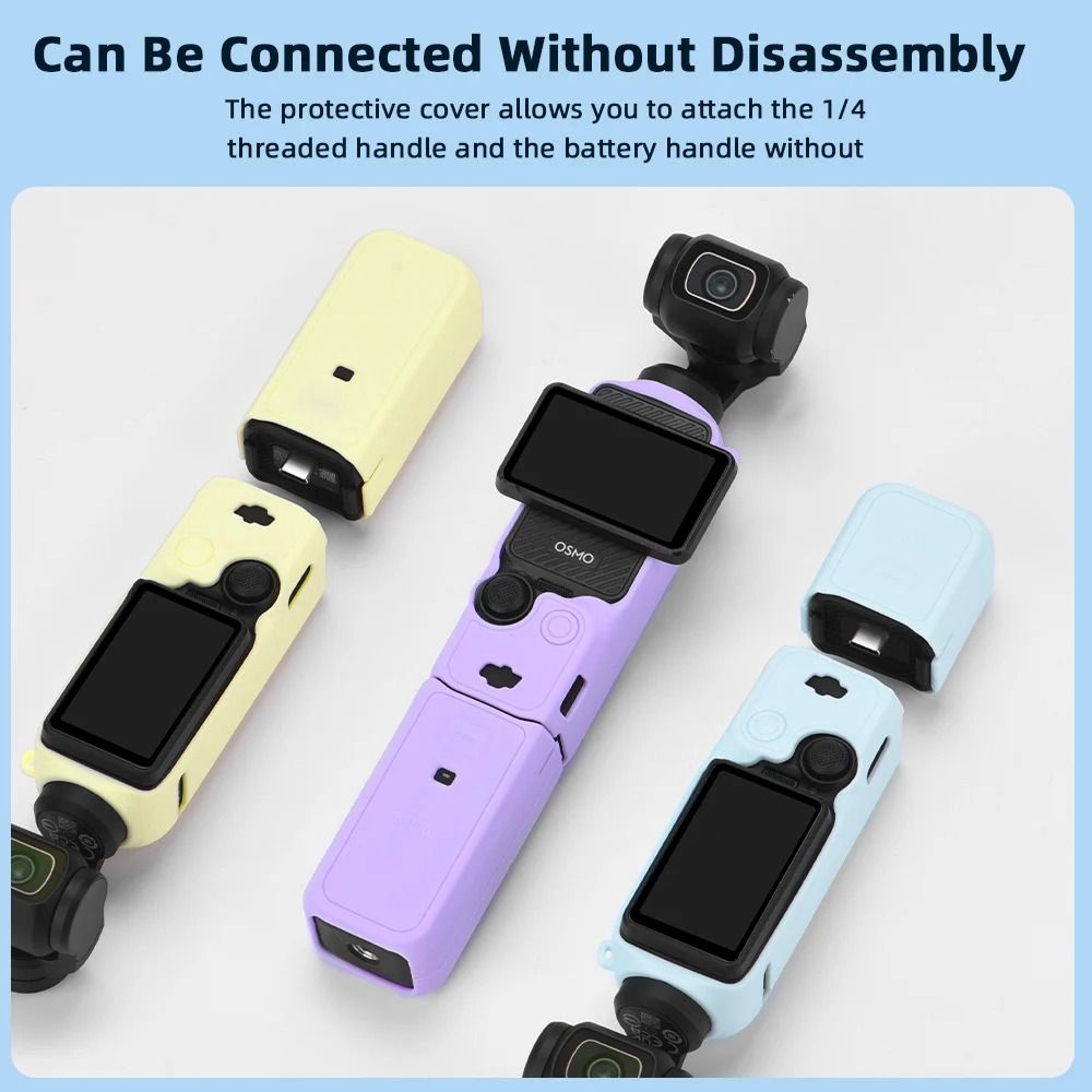 Universal Silicone Protective Camera Shell Set