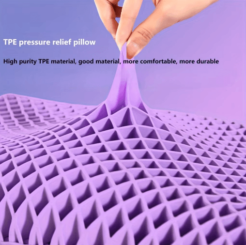 Zero Pressure Cervical Neck Pillow Breathable cervical neck pillow with Washable TPE Air Layer
