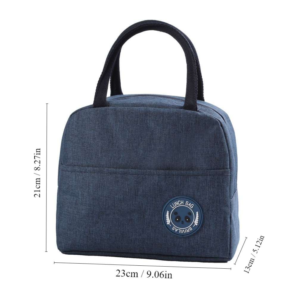 Bento Pack Insulated Lunch Bag, Rice Bag Meal Pack with Ice Pack