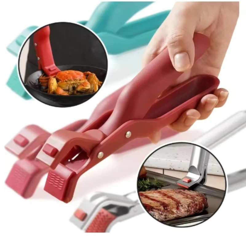 High temperature resistant scald clamp, silicone tray holder slip, multi functional anti scald clamp bowl