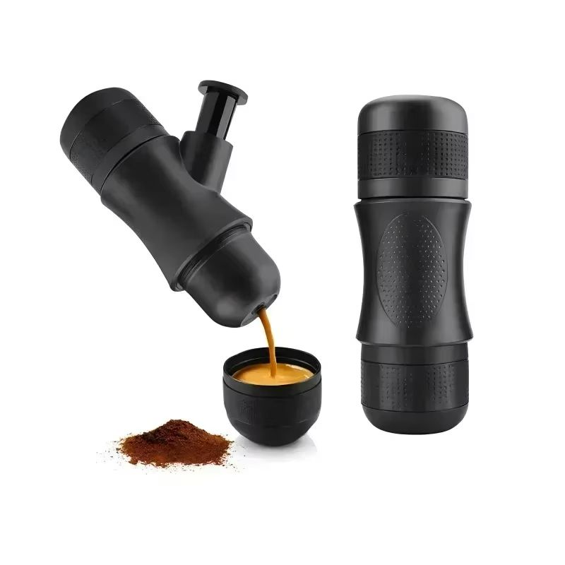 Portable Mini Espresso Maker – Handheld Coffee Machine for Travel, Office & Home