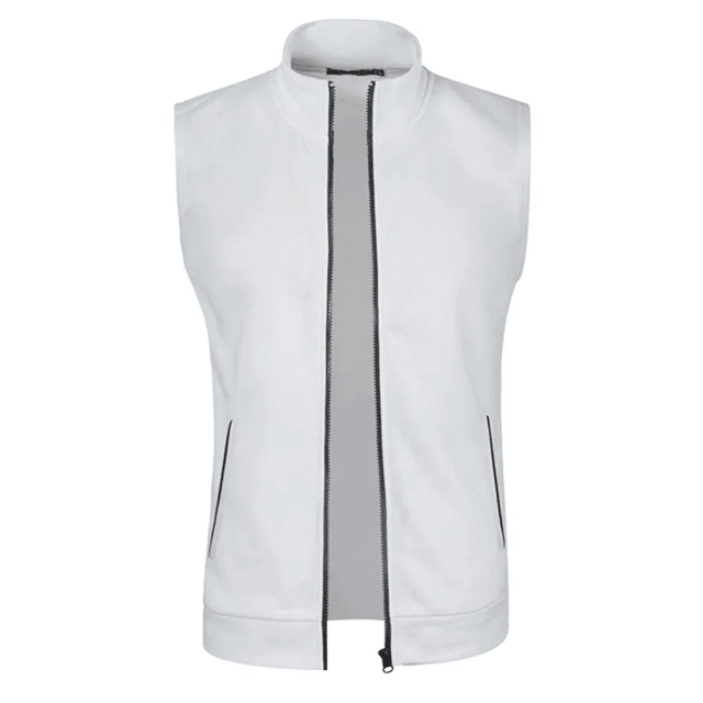 UrbanLayer Men Sleeveless Turtleneck Vest Jacket