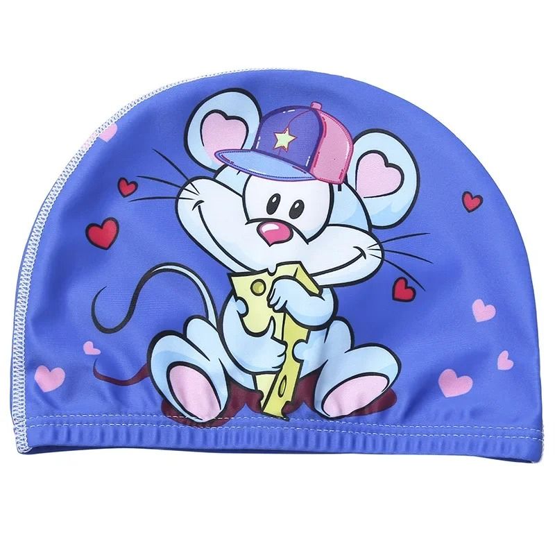 Hydro-Kinetic Childrens Swim Cap – Premium PU Waterproof Ear Protection