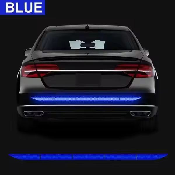 Premium Car Reflective Safety Tape – High-Visibility Trunk & Bumper Warning Sticker