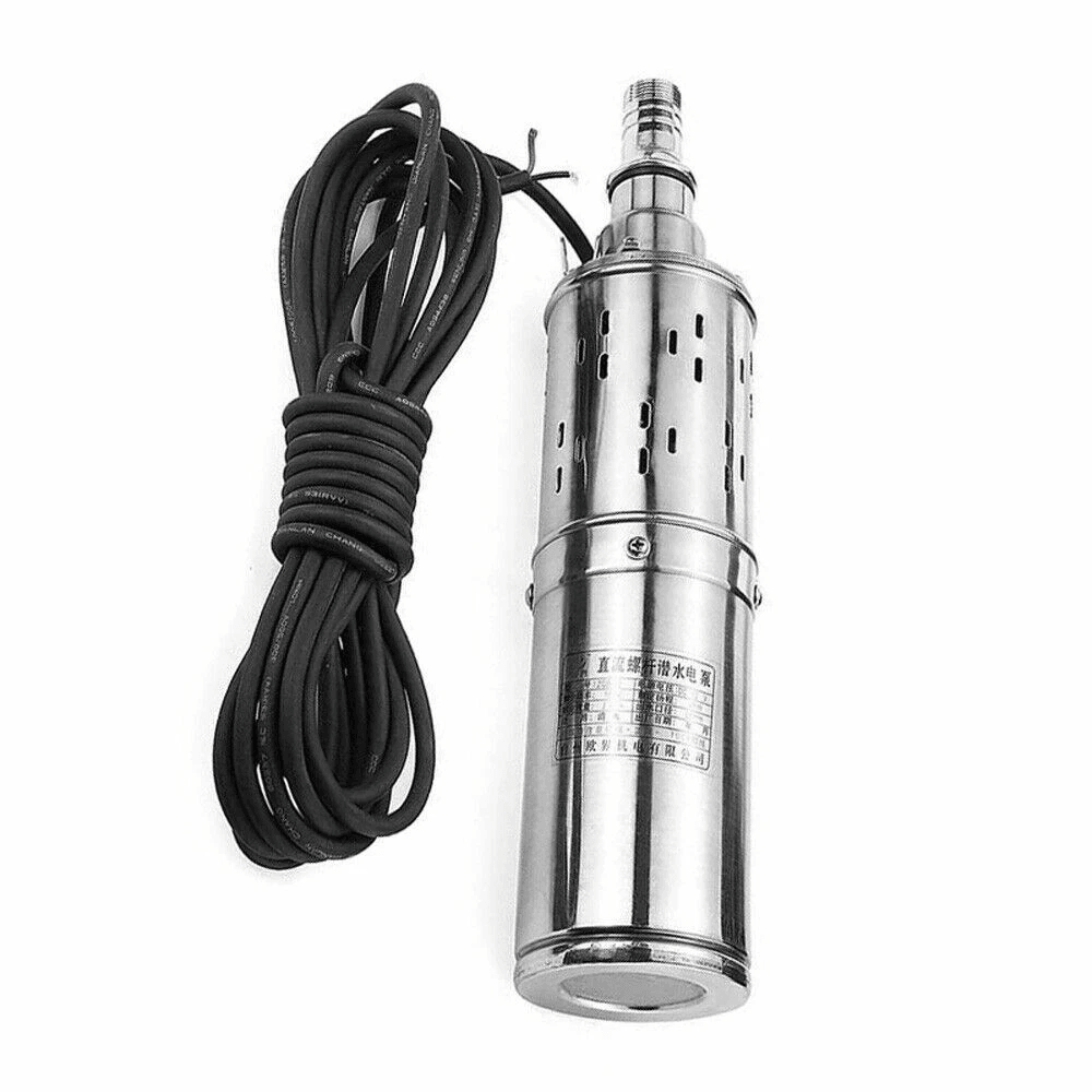Solar Powered Pump - Submersible Deep Well Pump for Efficient Watering on Farms & Ranches