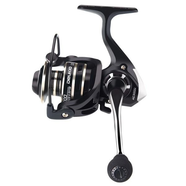 Premium Metal Spinning Fishing Reel, Freshwater Saltwater, Left Right Hand Reel, Smooth Action & Durability