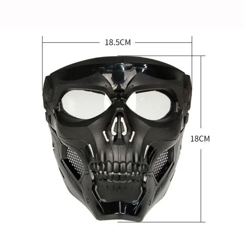 Tactical Skull Mask & Goggles