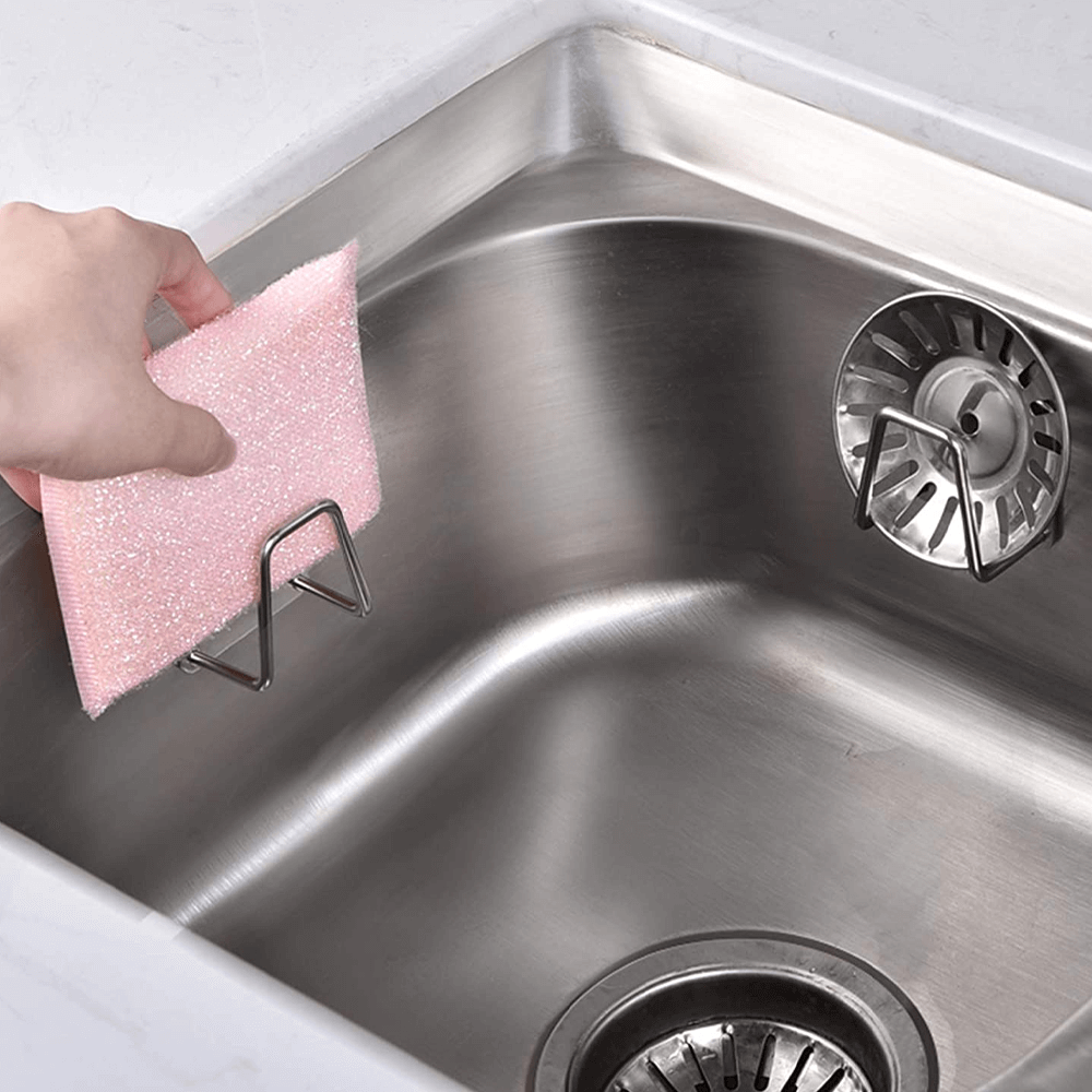 Stainless Steel Smart Sink Sponge Holder
