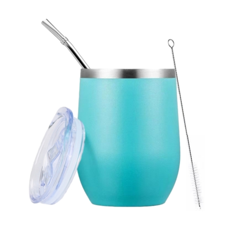 Yerba Mate Gourd Set, Double-Wall Stainless Steel Mate Tea Cup, Bombilla Set, Include Yerba Mate Gourd with One Bombilla