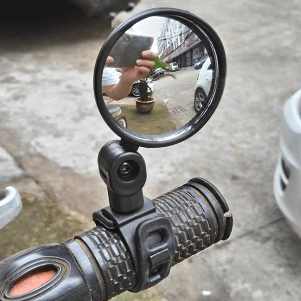 Universal Bicycle Side View Mirror | 2 Pcs Rotating Rearview Bicycle Mirror | Rearview Mirror Bicycle