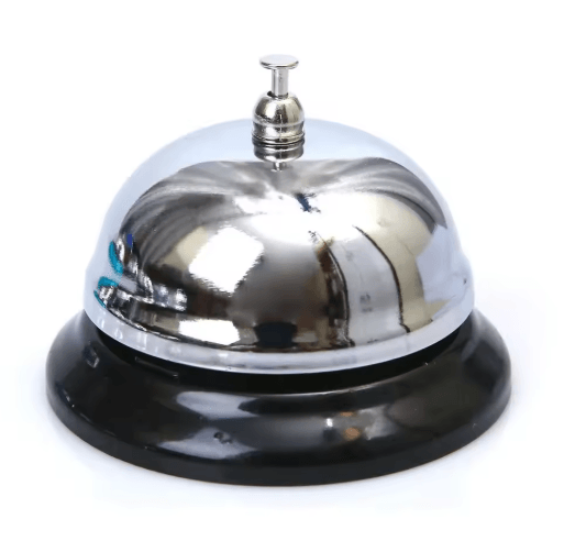 Christmas Desk Call Bell Festive Table Summoning Bell for Kitchen and Reception