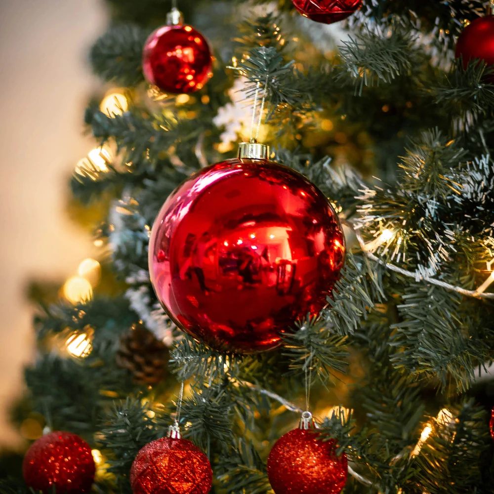 15cm Large Christmas Ball Ornament Decorative Hanging Bauble