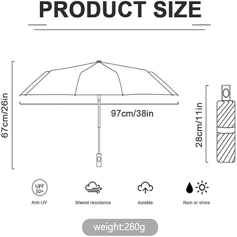 Portable Automatic Weather Umbrella