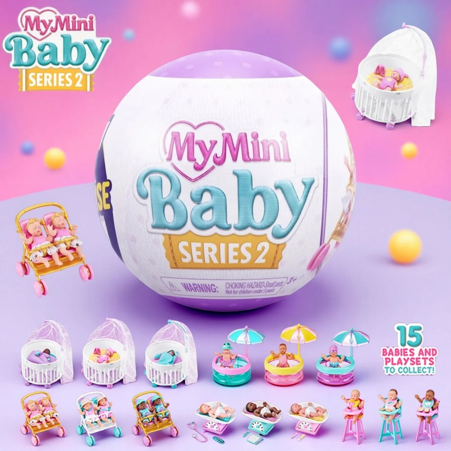 My Mini Baby Series 2 Collectible Blind Box Toy for Kids