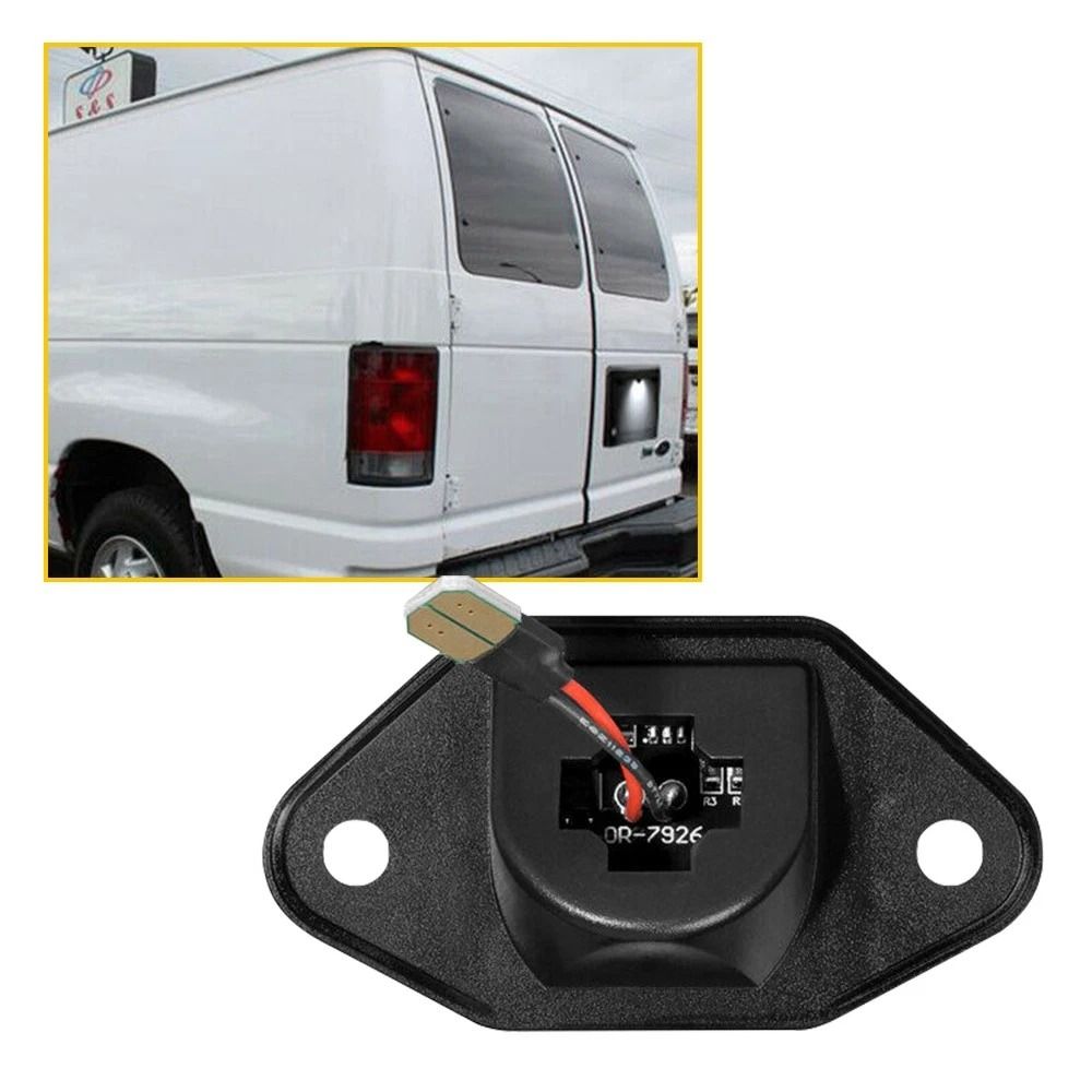 LED License Plate Light for Cars LED, Waterproof, Plug & Play Replacement