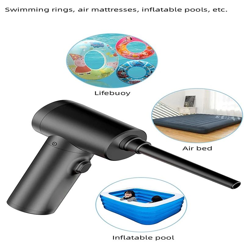 51000RPM Electric Air Duster – Wireless Compressed Air Blower with Type-C Recharge