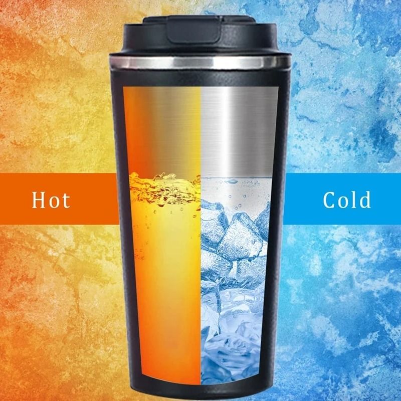Smart Stainless Steel Tumbler with Temperature Display