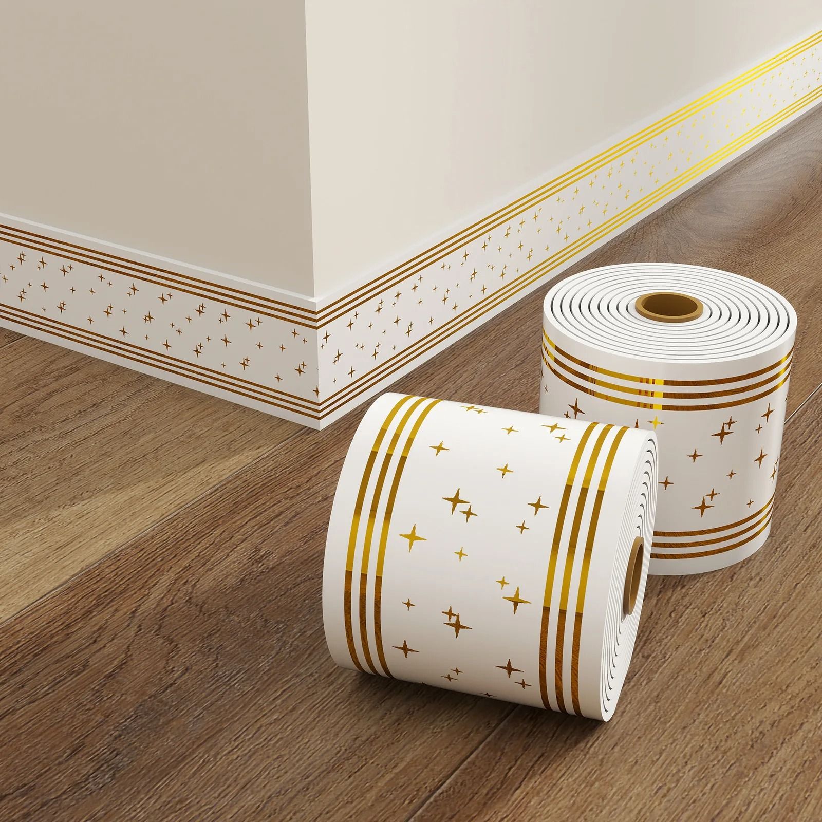 Flexible Self Adhesive Foam Skirting Board Wall Trim