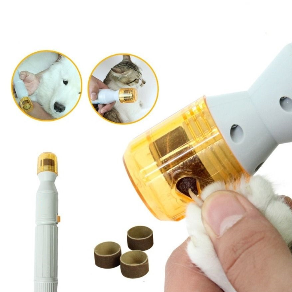 Electric Pet Nail Grinder Trimmer – Premium Dog Grooming Tool
