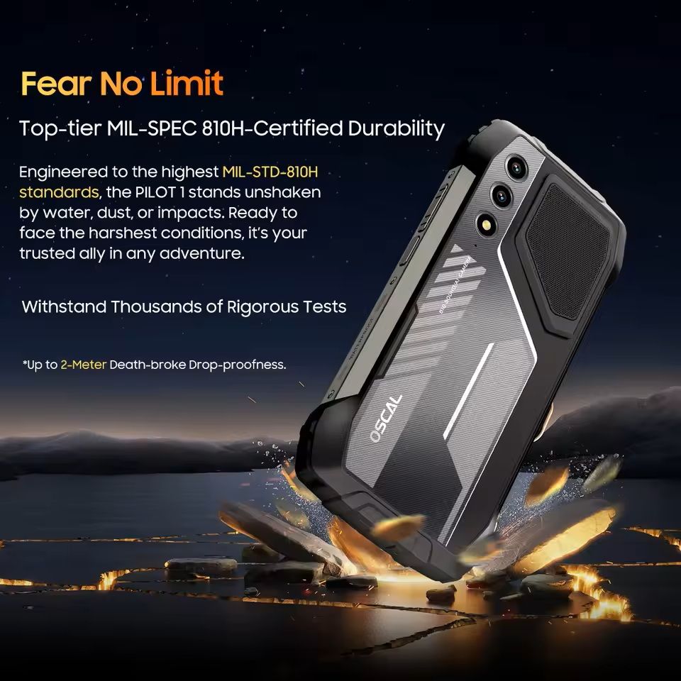 Rugged Android Smartphone with 6.67