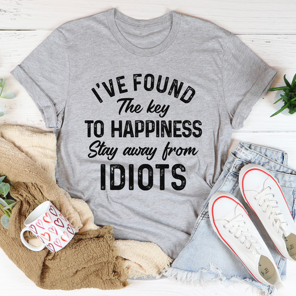 The Key To Happiness Tee