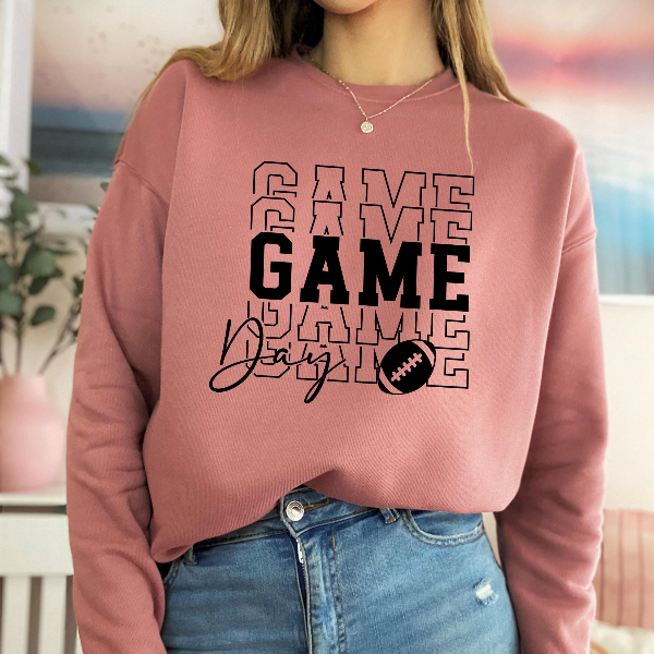Game Day Football Shirt Women Fan Wear Game Day Shirt, Football Shirt, Game day Sweatshirt, Game day Hoodies,