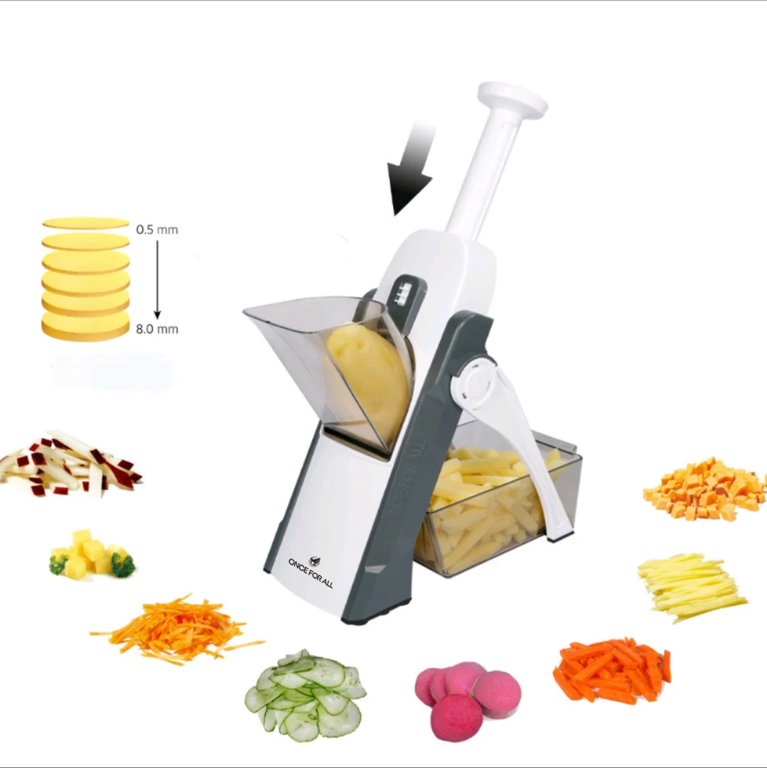 Adjustable Mandoline Manual Slicer Chopper Cutter Kitchen Accessories for Fruits and Vegetables