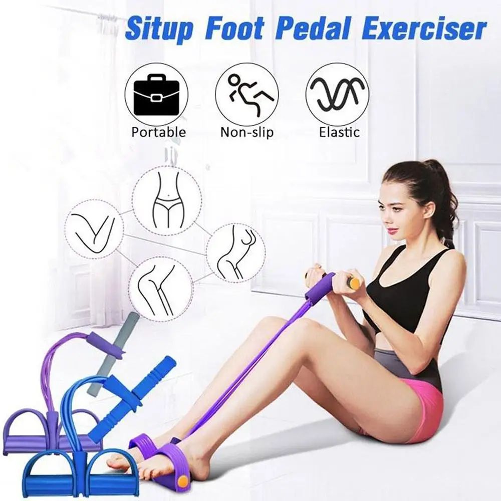 Pedal Resistance Band Exercise Trainer
