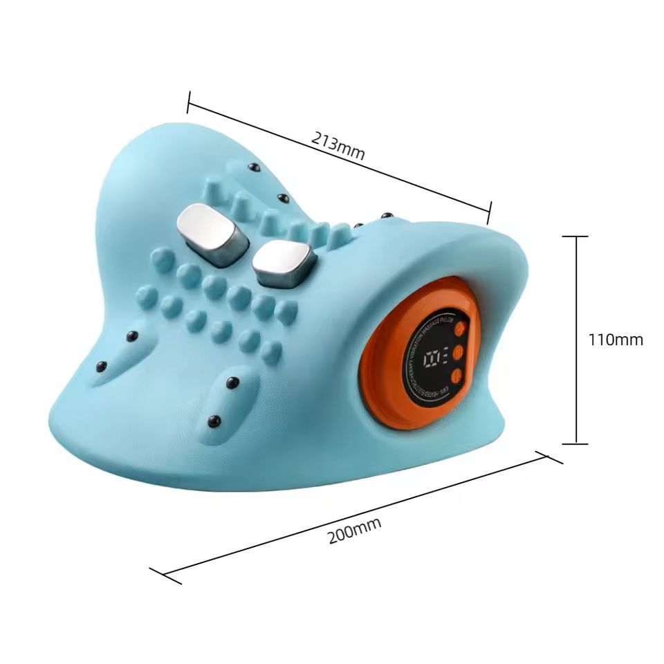 Electric Neck Stretcher with Heating and Cervical Traction Massage