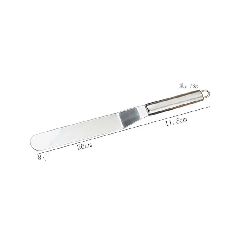Stainless Steel Cream Icing Frosting Spatula 6 8 10 12 Inch