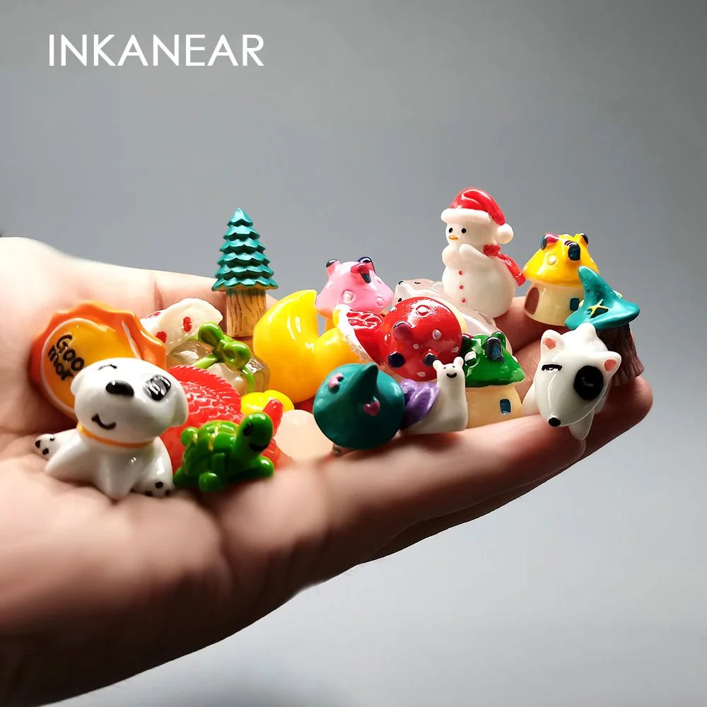 Mini Animal Fairy Garden Figurines Set