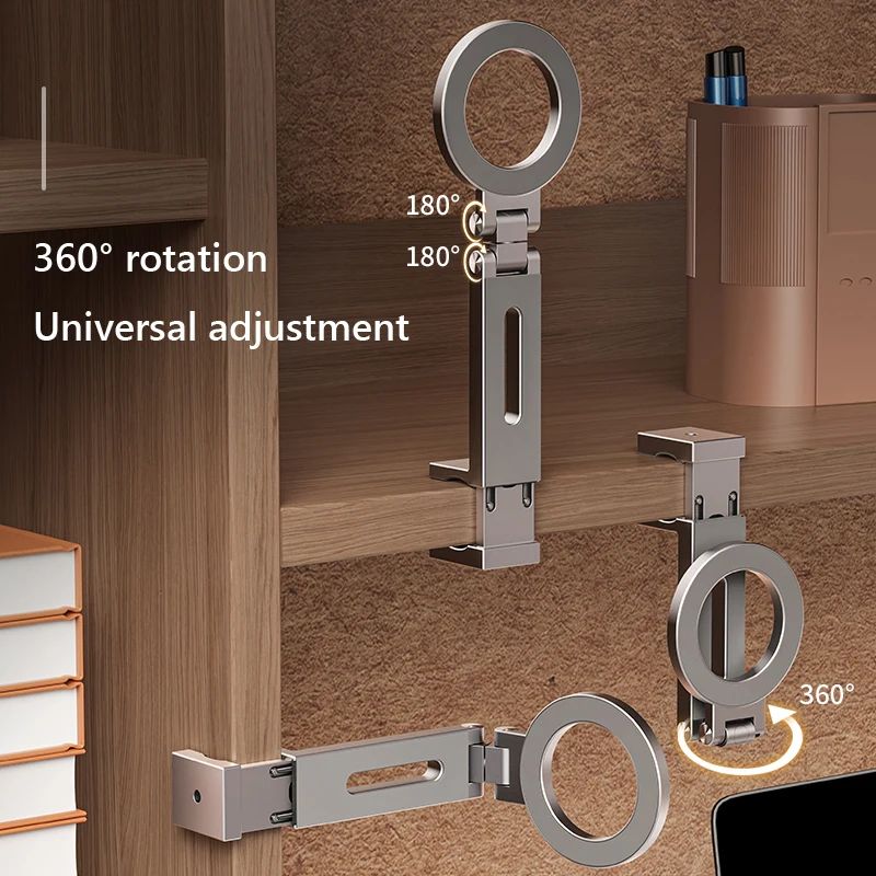 Magnetic Airplane Phone Holder with Flexible Rotation