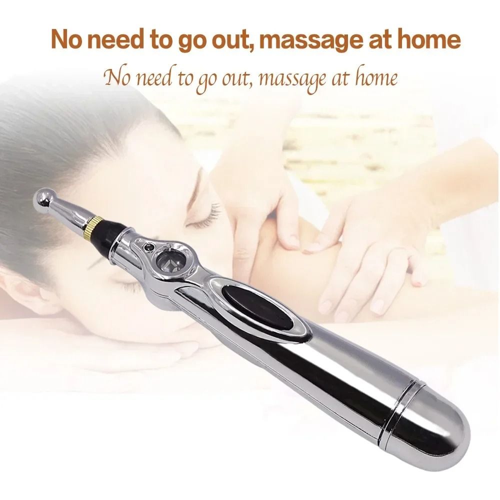 Electronic Acupuncture Massage Pen with Five Therapy Modes
