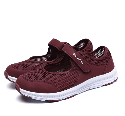 Womens Breathable White Vulcanized Sneakers for Casual and Work Wear