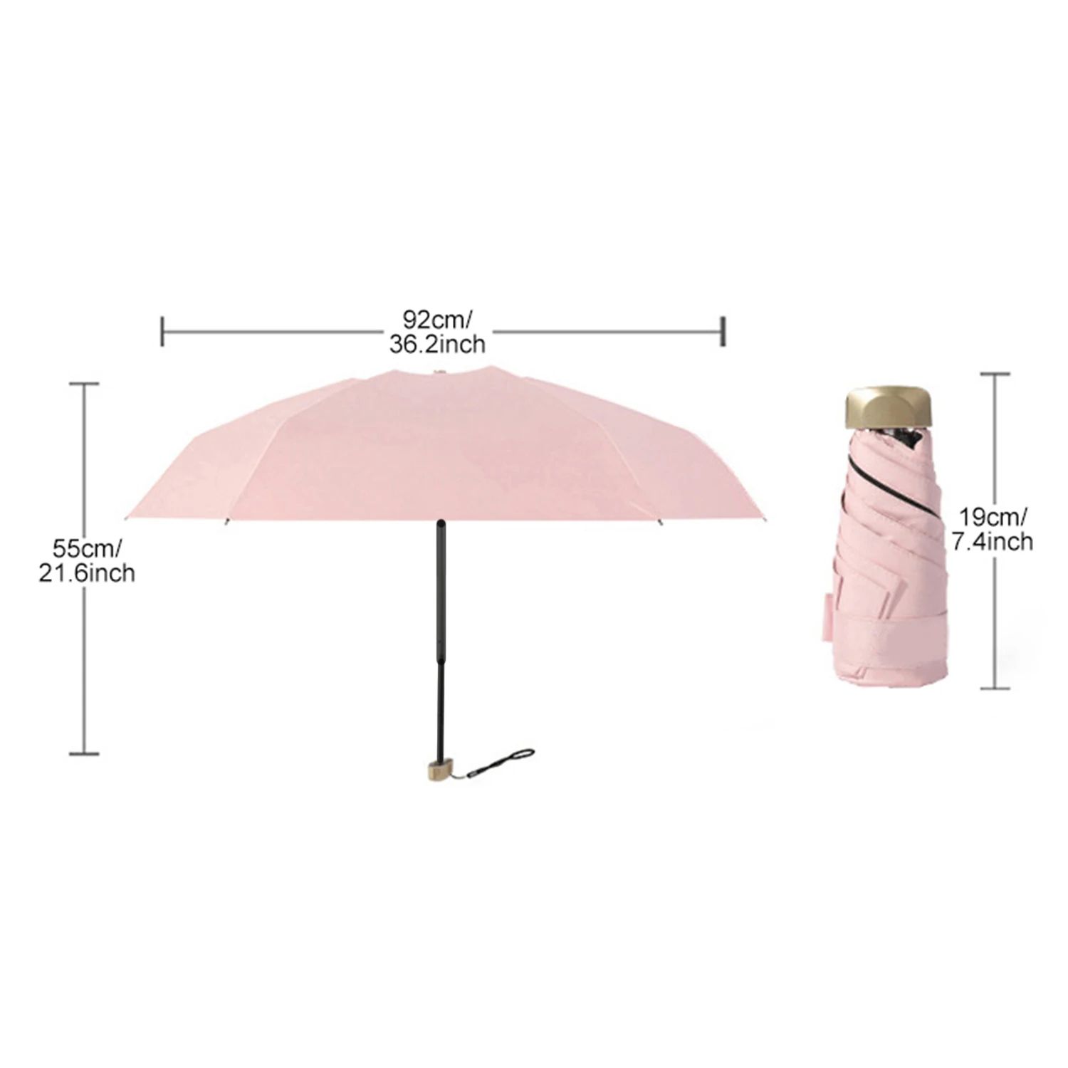 Mini UV Protection Pocket Umbrella