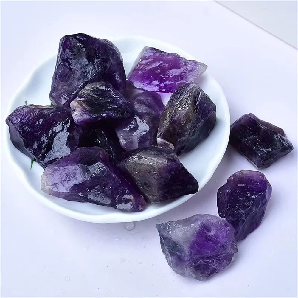 Natural Amethyst Raw Healing Crystal Gemstone