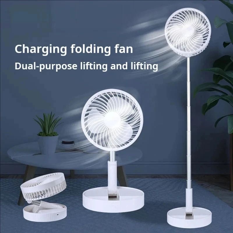 Professional High Capacity Retractable and Folding Portable Fan