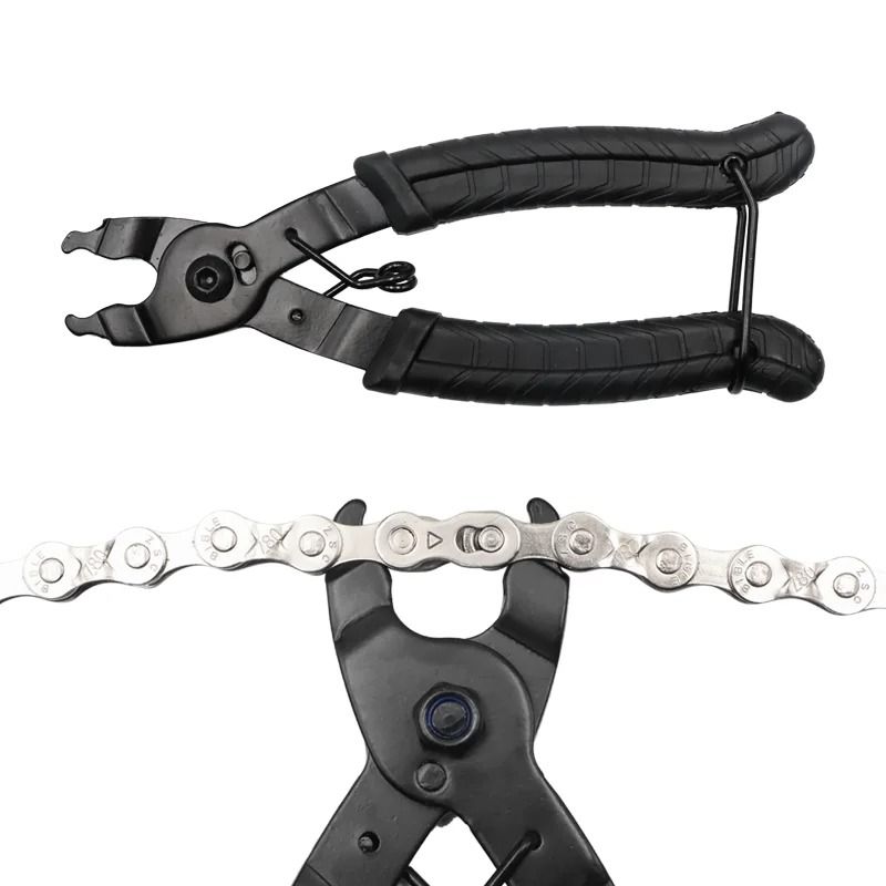 Bicycle Chain Link Pliers Quick Release Remover Repair Tool for Road and Mountain Bikes