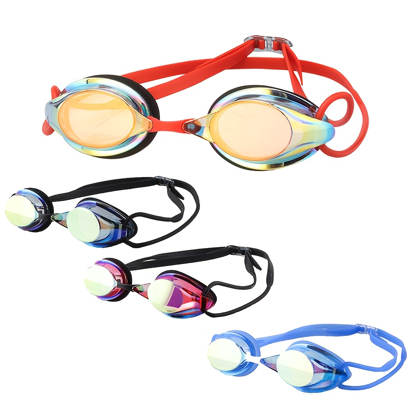 Hydro Clear Racing Swim Goggles Anti Fog Waterproof Competition Fit