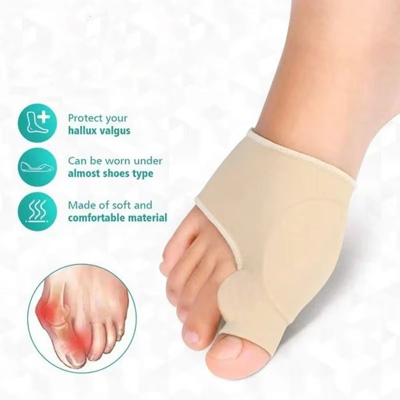 ComfortFit Bunion Corrector Toe Separator Sleeve – Big Toe Straightener & Protector for Pain Relief and Foot Alignment