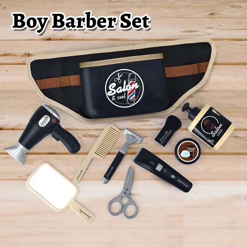 Kids Barber & Grooming Roleplay Set – Interactive Salon & Shaving Playset
