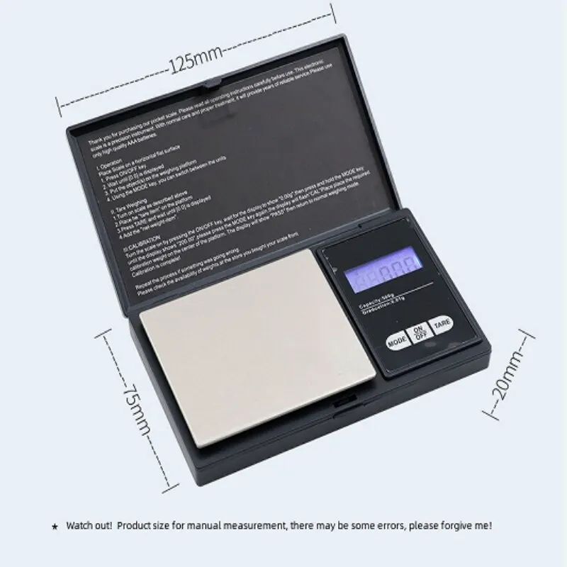 Mini Digital Pocket Jewelry Scale