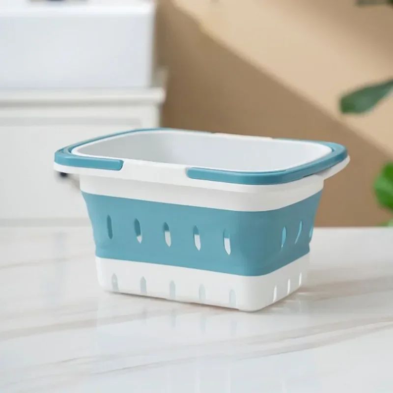 WallFlex Foldable Laundry Basket – Wall Mounted PP Dirty Clothes Hamper with Handle