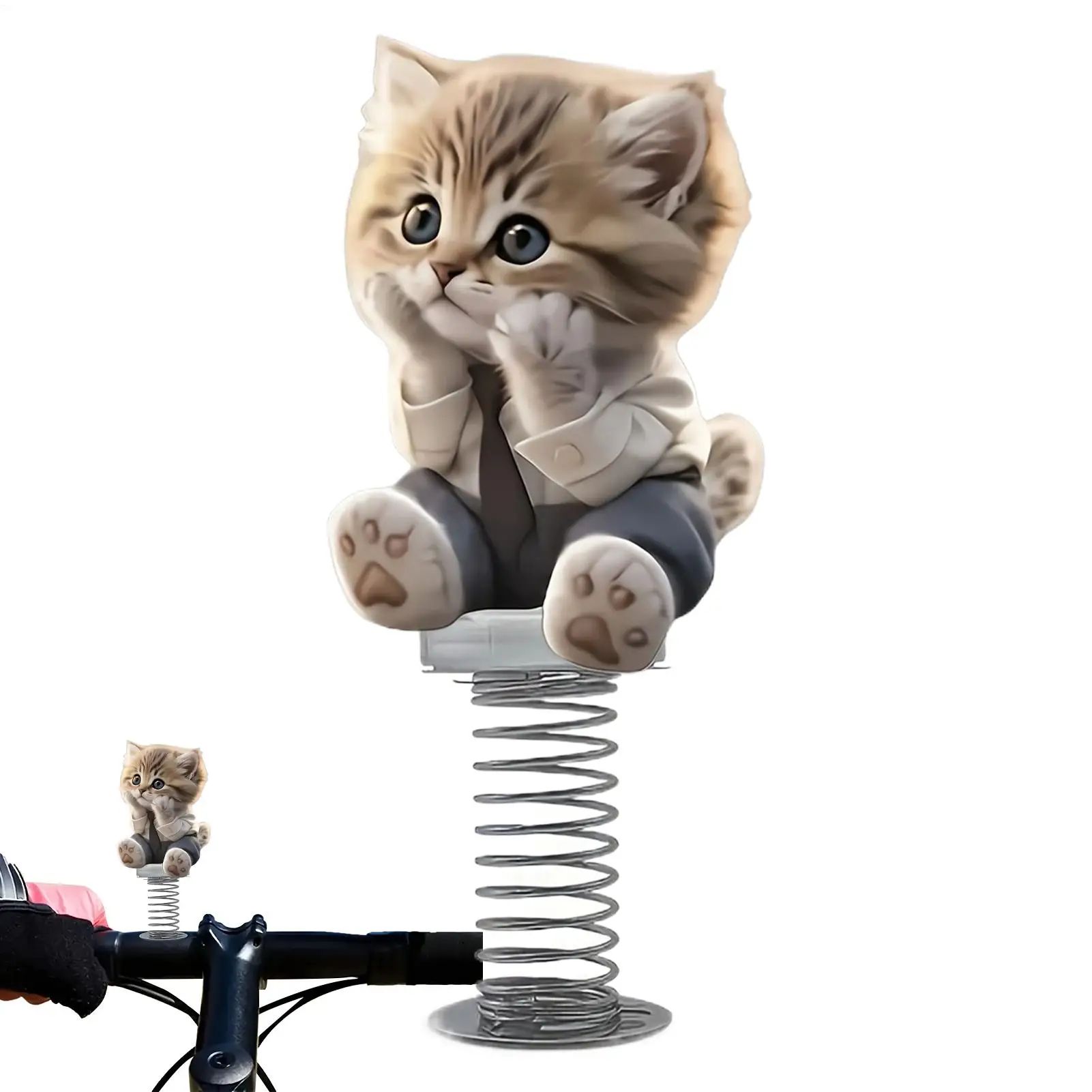 Shaking Head Cat Dashboard Decor