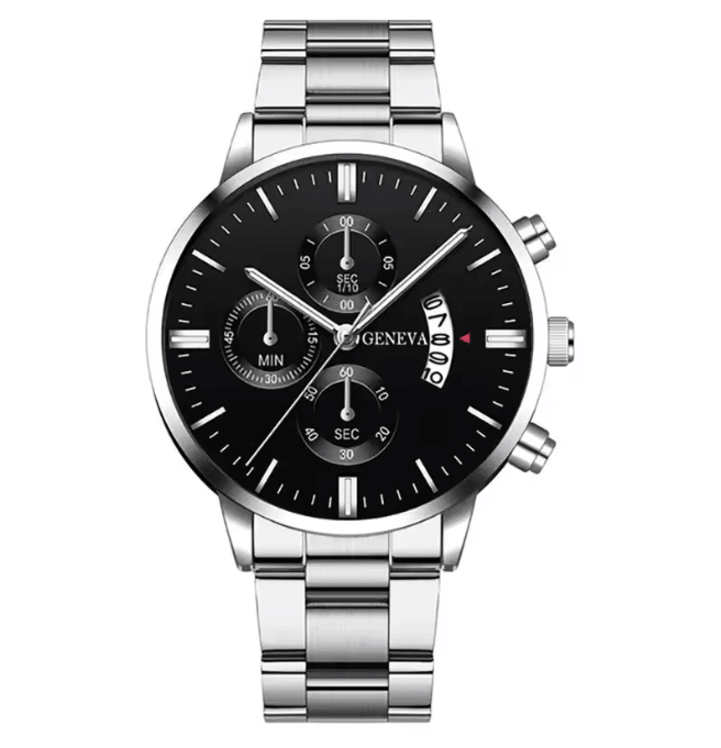 Stainless Steel Luxury Quartz Watch