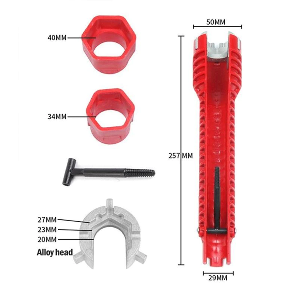 8-In-1 Multi Key Flume Magic Wrench
