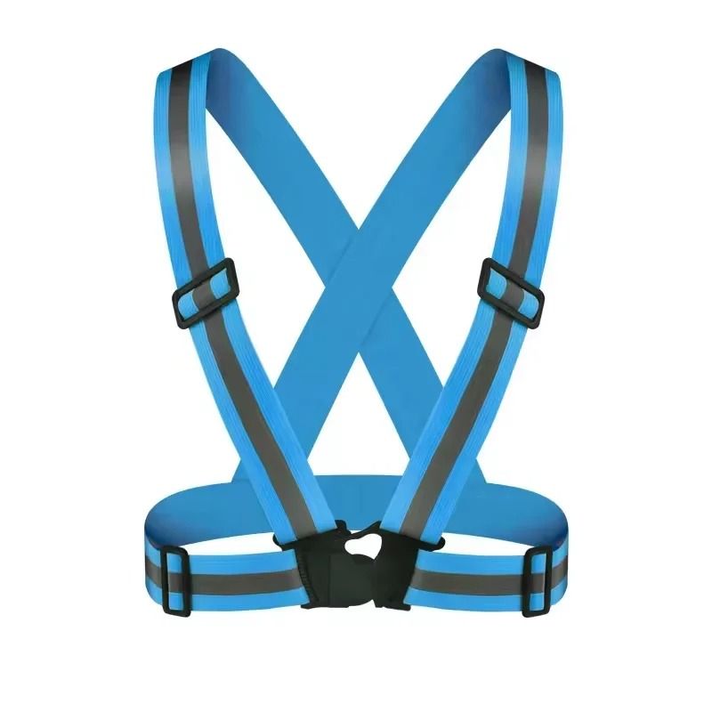 Adjustable Reflective Safety Vest Lightweight Night Running Biking Gear
