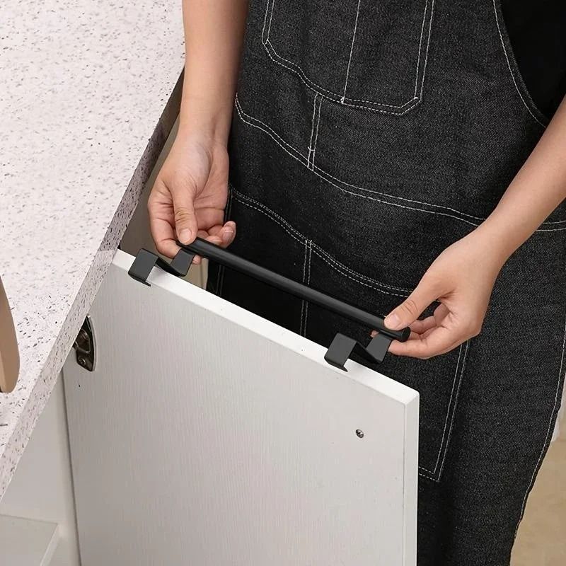 Over Cabinet Towel Rack Hanging Storage Organizer